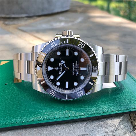 rolex submariner 114060 no date stainless steel automatic mens watch|rolex oyster perpetual submariner 114060.